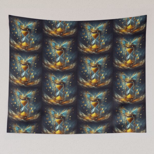 Item preview, Time is flying with butterflies  designed and sold by SimpleAsSymbol.