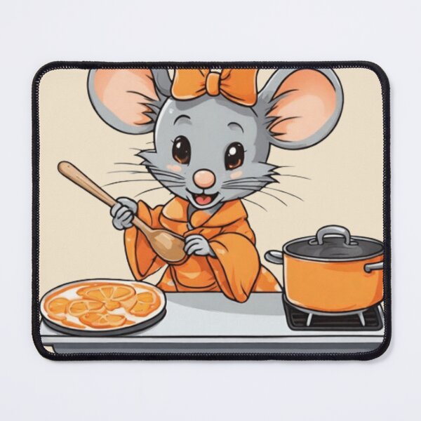 Item preview, Cute mouse cooking  designed and sold by Culmika.