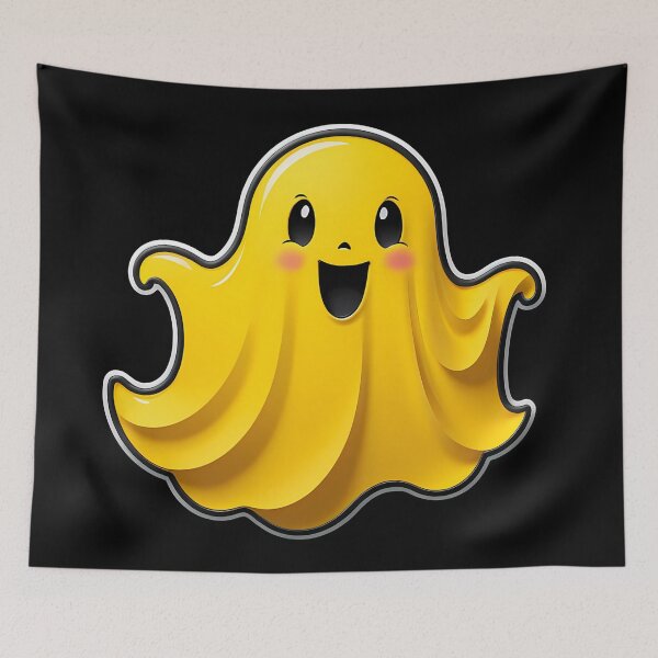 Item preview, Yellow Dreams: The Funny Smiling Ghost designed and sold by Artedig.
