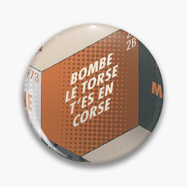Artikelvorschau, Bombardiere deine Brust, du bist auf Korsika, 2A, 2B, der abtrünnige Slogan entworfen und verkauft von Cyrille BRG.