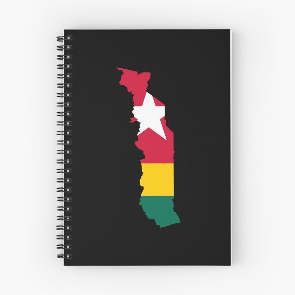 Item preview, Flag Map of Togo designed and sold by feether-store.