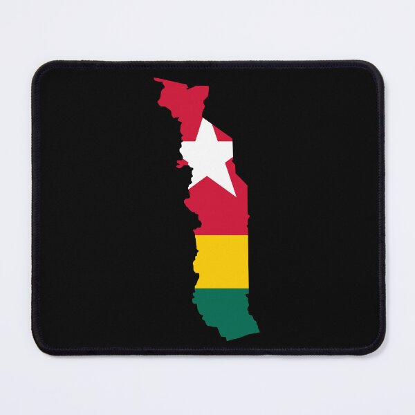 Item preview, Flag Map of Togo designed and sold by feether-store.