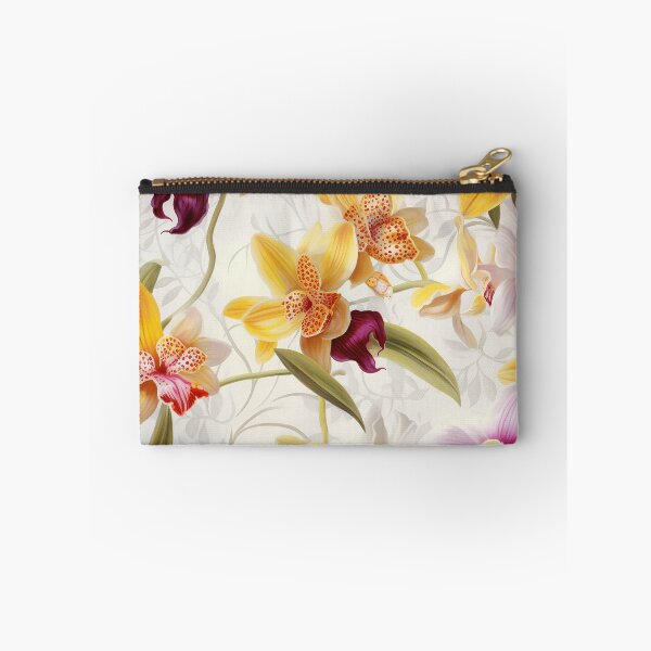 Item preview, Orchid Tile 11: Masquerade in Bloom, Spotted and Striped Exotica in Vibrant Hues designed and sold by TheBrainArt.