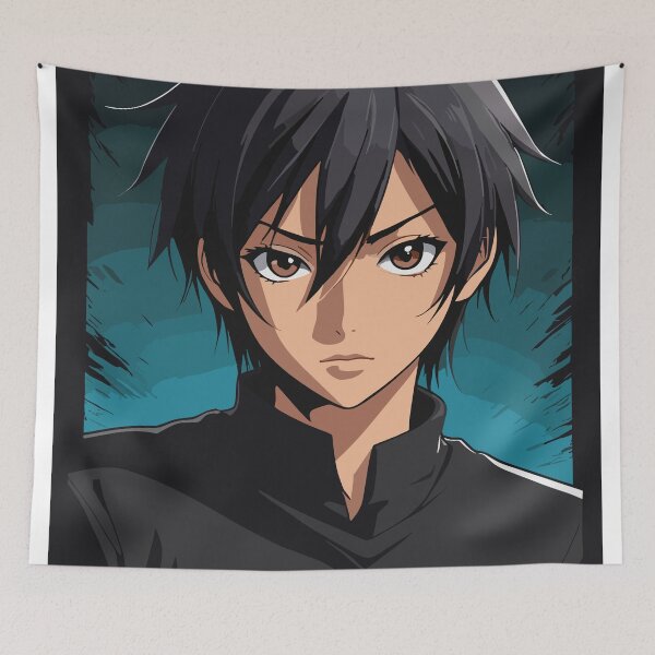 Item preview, Darker Than Black Night Hei designed and sold by InkInspiratons.