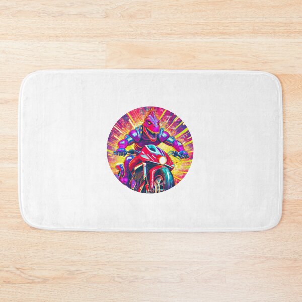 Item preview, Wild Dinosaur on a Motorcycle designed and sold by BADESIGNZZ.