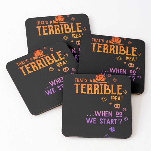 Item preview, Terrible Idea - in color | Dungeons and Dragons strategy | DnD designed and sold by keyvei.