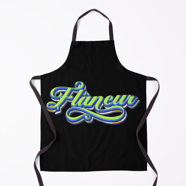Item preview, Flaneur | Floral Typography designed and sold by Leo-Stride.