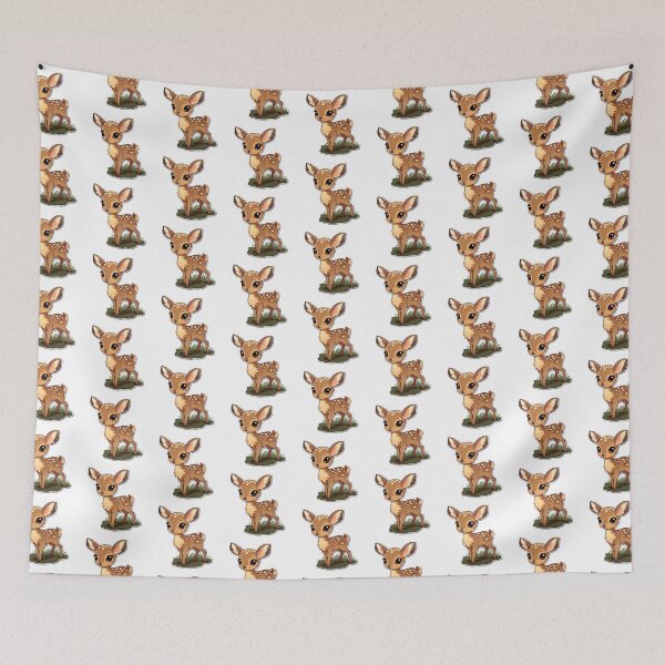 Item preview, Roe Deer Kawaii UK Animal Inspired Art and Stickers designed and sold by CDC40.