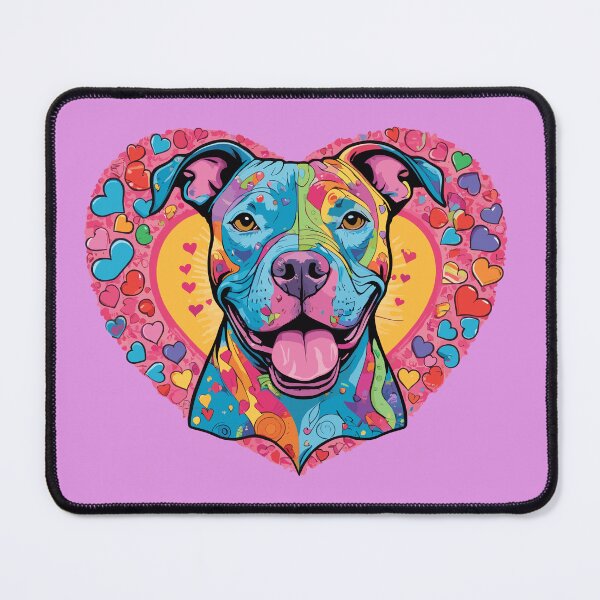 Item preview, Cuty Pitbull Hearts designed and sold by rereplay.