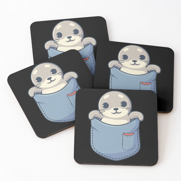 Item preview, seal in pocket designed and sold by jkrphoto.