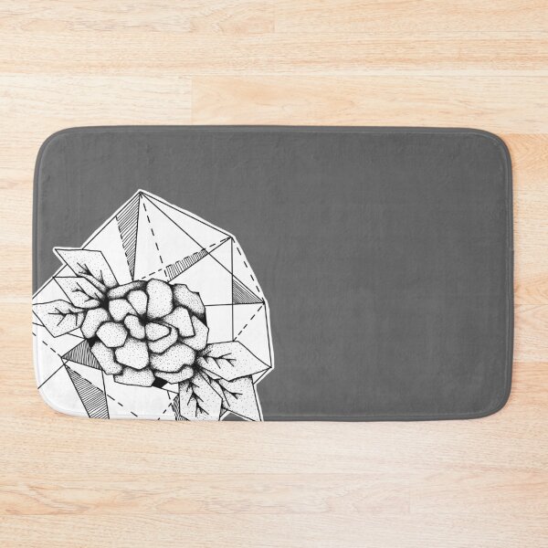 Item preview, geometric rose designed and sold by ventenart.