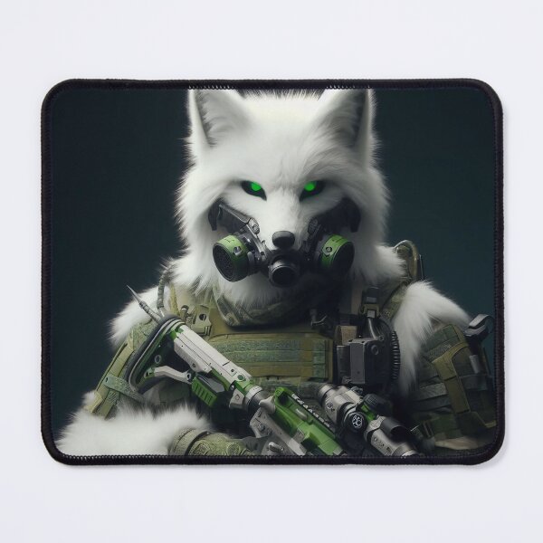 Item preview, Cyborgs: White Mint Foxes 04 designed and sold by Reinkkaoss.