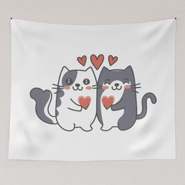 Item preview, two love cats   designed and sold by jkrphoto.