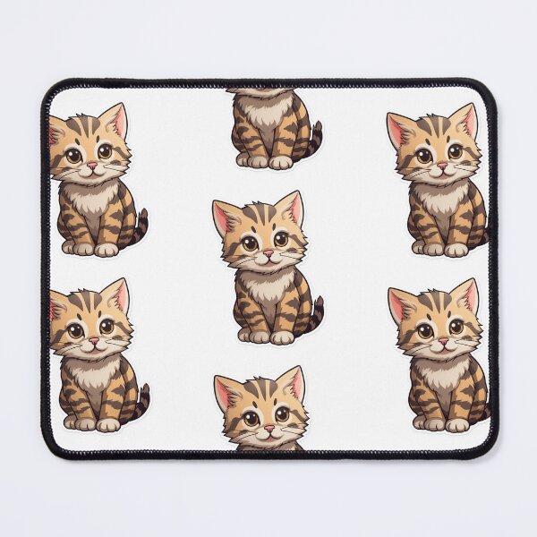 Item preview, Wildcat Kawaii UK Animal Inspired Art and Stickers designed and sold by CDC40.