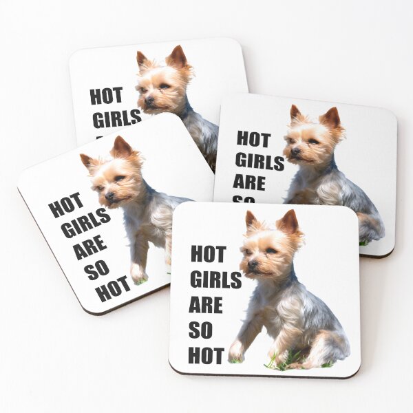 Item preview, Hot Girls Dog Terrier designed and sold by coolpixeltik.