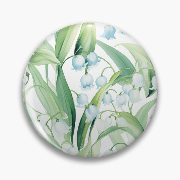 Item preview, Watercolour Lilly Of The Valley designed and sold by HeyImFlooky.