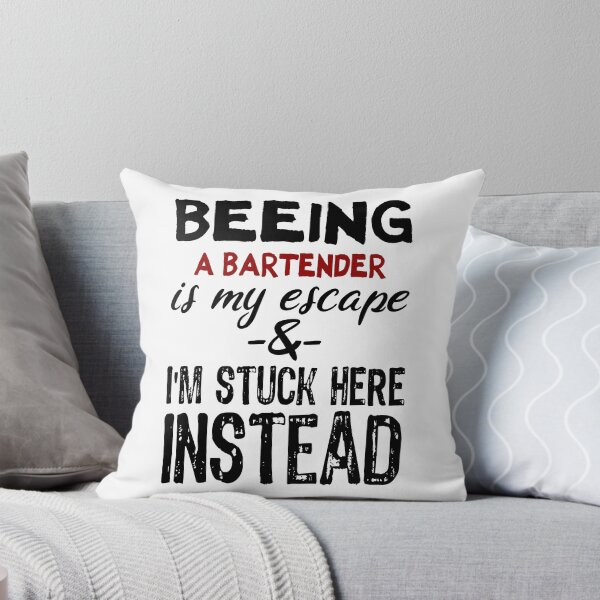 Item preview, Beeing A Bartender is my escape designed and sold by BYNDART.