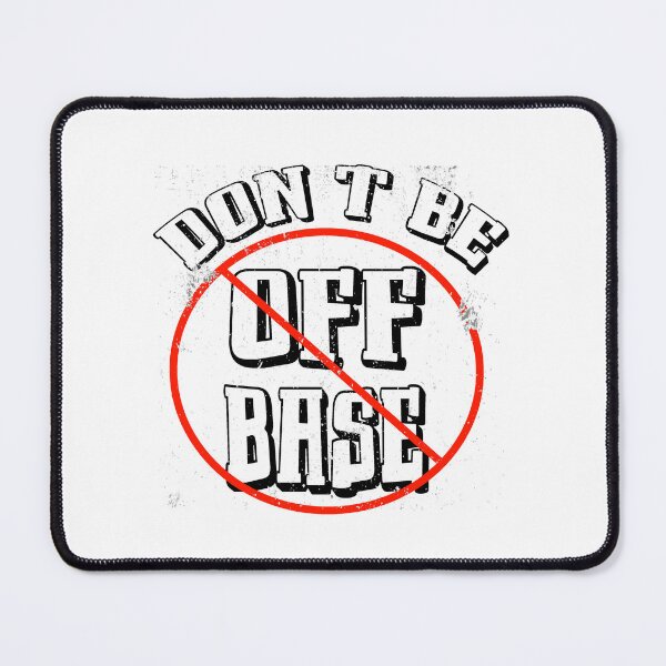 Item preview, Don't be off base designed and sold by DesignNadine.