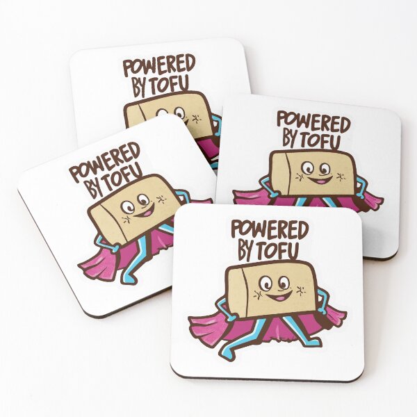 Item preview, Superhero Tofu - Powered by Plant Protein designed and sold by NiftyWrx.