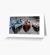 Fishing Boats Greeting Card