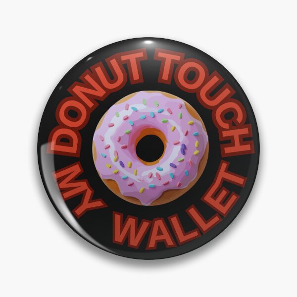 Item preview, DONUT Touch Wallet ! Do not Touch Series designed and sold by Psycho-Crazy.