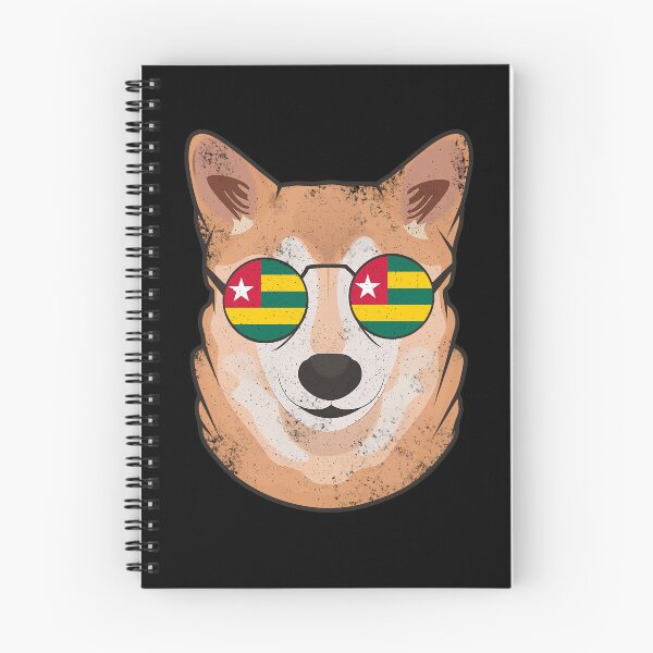 Item preview, Vintage Patriotic Shiba Inu Togolese Flag designed and sold by feether-store.