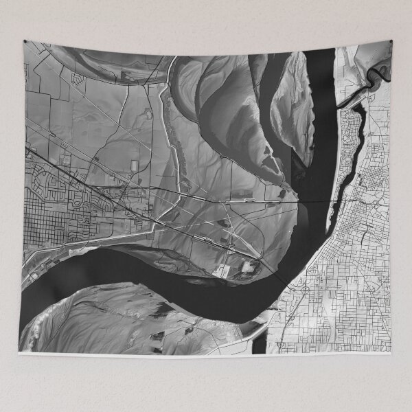 Item preview, Memphis on the Mississippi River designed and sold by DreamingBeetle.