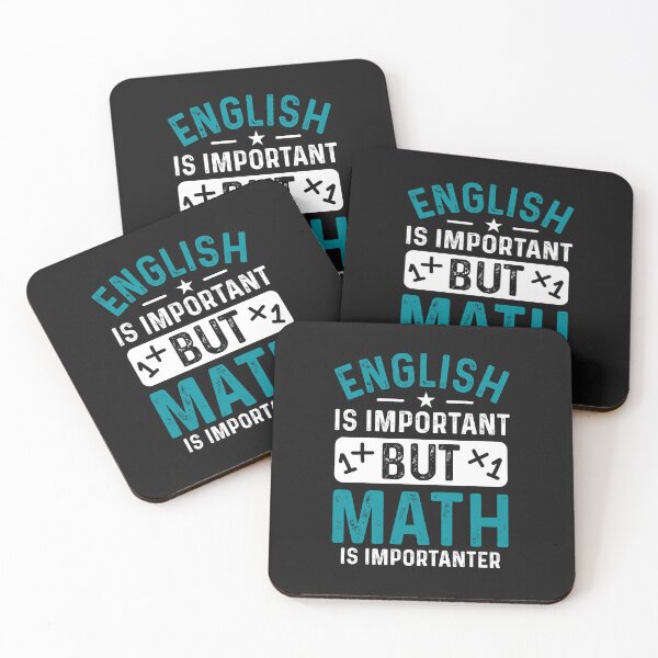 Item preview, English Is Important But Math Is Importanter designed and sold by Artifylab.