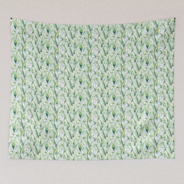 Item preview, Watercolour Lilly Of The Valley designed and sold by HeyImFlooky.