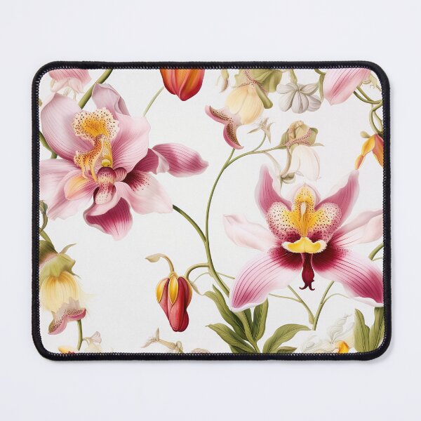 Item preview, Orchid Tile 14: Masquerade in Bloom, Spotted and Striped Exotica in Vibrant Hues designed and sold by TheBrainArt.