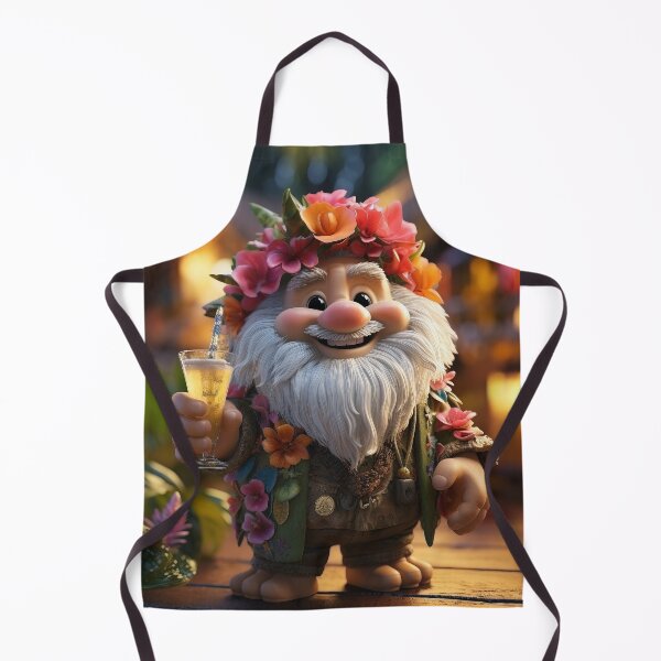 Item preview, Hawaiian Village gnomes: off to paradise designed and sold by Bettina Kienitz.