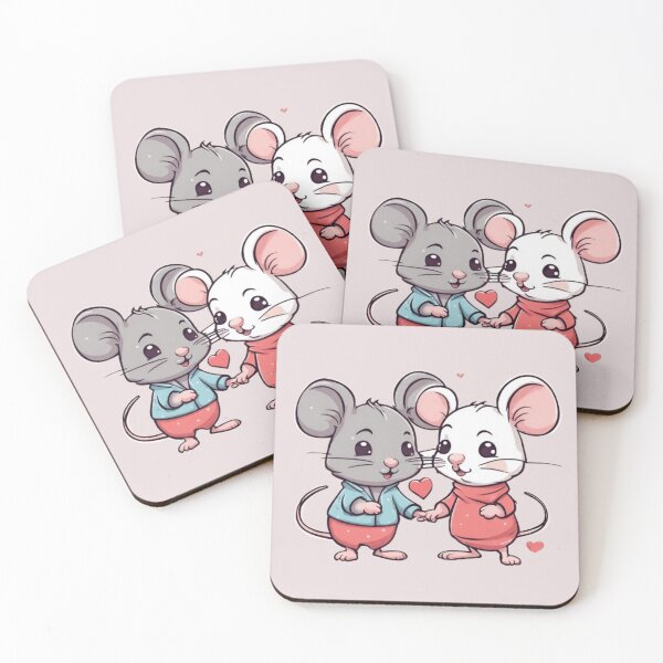 Item preview, Cute mice in love designed and sold by Culmika.