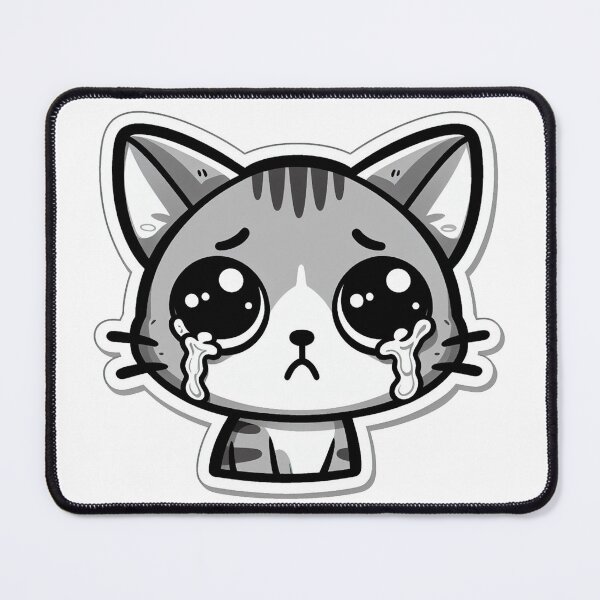 Item preview, cry cat funny designed and sold by dadaserhat.