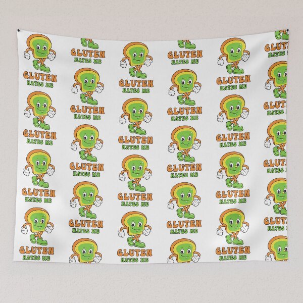 Item preview, Gluten Hates Me designed and sold by Blok45.