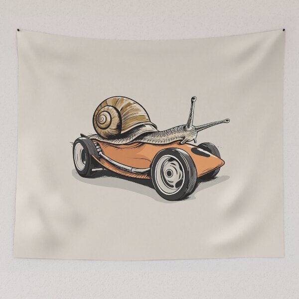 Item preview, Snail Racing designed and sold by MadSwellDesigns.