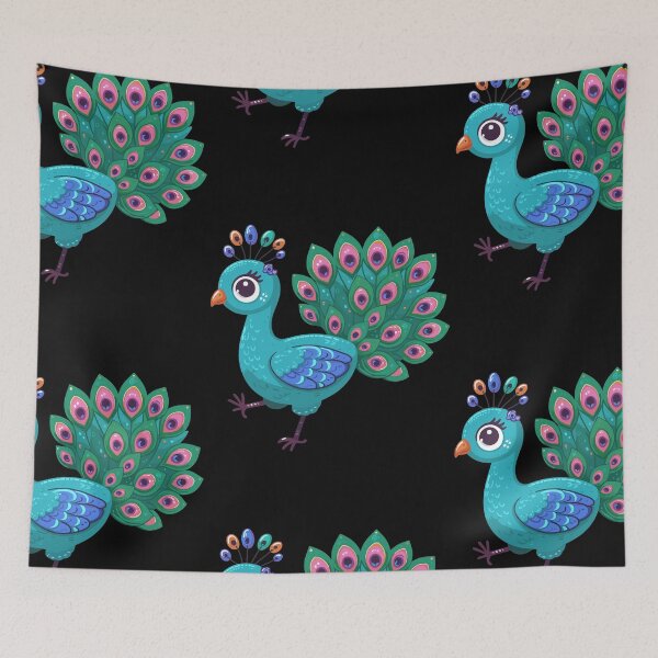 Item preview, Majestic Peacock Display designed and sold by ArtfulWeave.