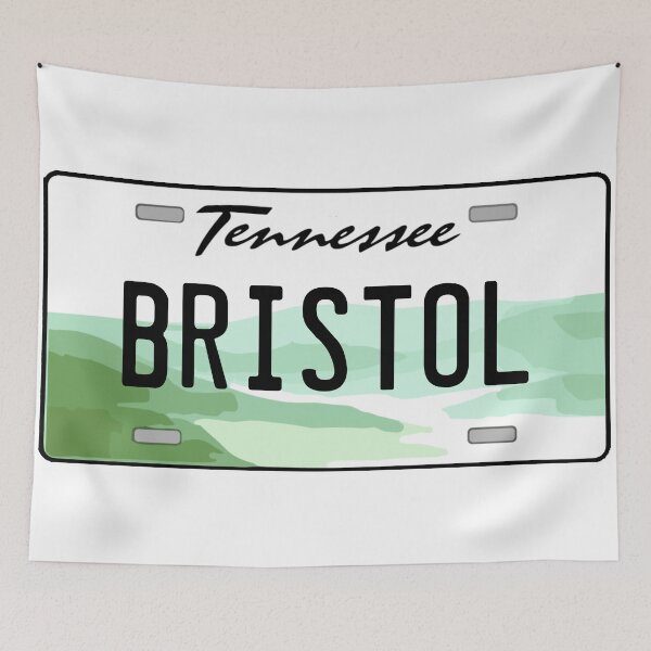 Item preview, Bristol Tennessee License Plate designed and sold by Decal Mania.