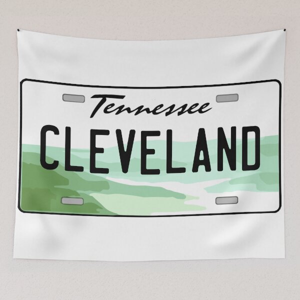 Item preview, Cleveland Tennessee License Plate designed and sold by Decal Mania.