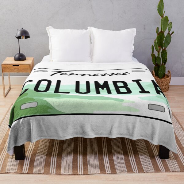 Item preview, Columbia Tennessee License Plate designed and sold by Decal Mania.