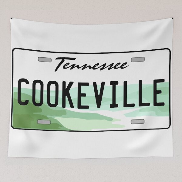 Item preview, Cookeville Tennessee License Plate designed and sold by Decal Mania.