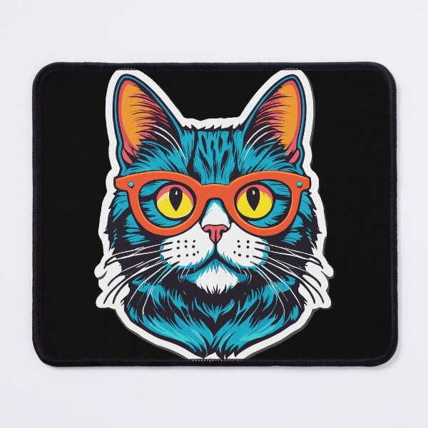 Item preview, Funny Cat With Glasses designed and sold by rereplay.