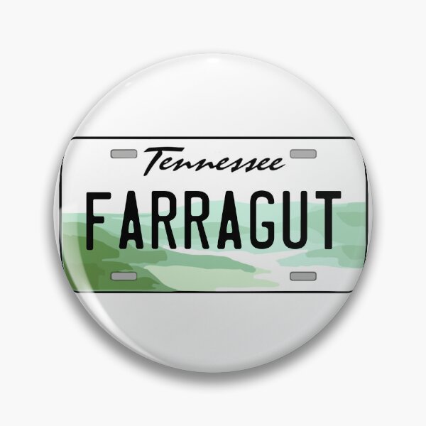 Item preview, Farragut Tennessee License Plate designed and sold by Decal Mania.