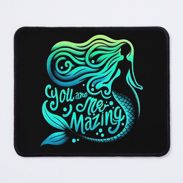 Item preview, The Mermaid Embrace: You are Mer-Mazing. designed and sold by momoworlddesign.