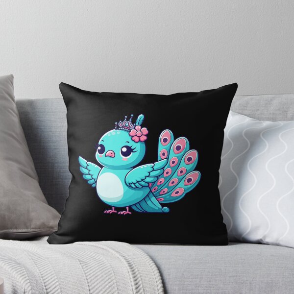 Item preview, Playful Peacock Cartoon designed and sold by ArtfulWeave.