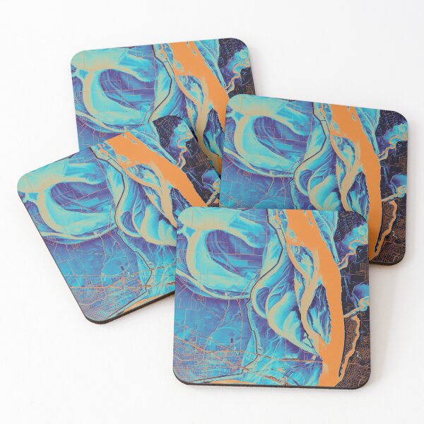 Item preview, Memphis on the Mississippi River, in Caribbean designed and sold by DreamingBeetle.