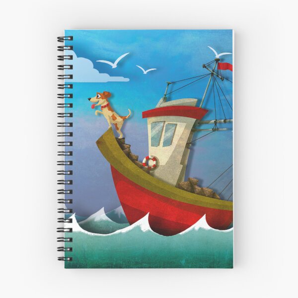 Item preview, Jack Russell's Little Fishing Boat designed and sold by SiLee.
