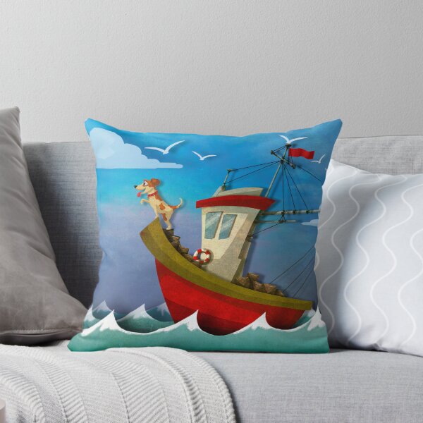 Item preview, Jack Russell's Little Fishing Boat designed and sold by SiLee.
