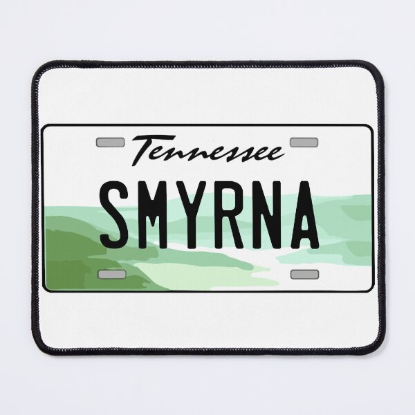 Item preview, Smyrna Tennessee License Plate designed and sold by Decal Mania.