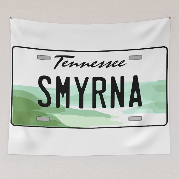 Item preview, Smyrna Tennessee License Plate designed and sold by Decal Mania.