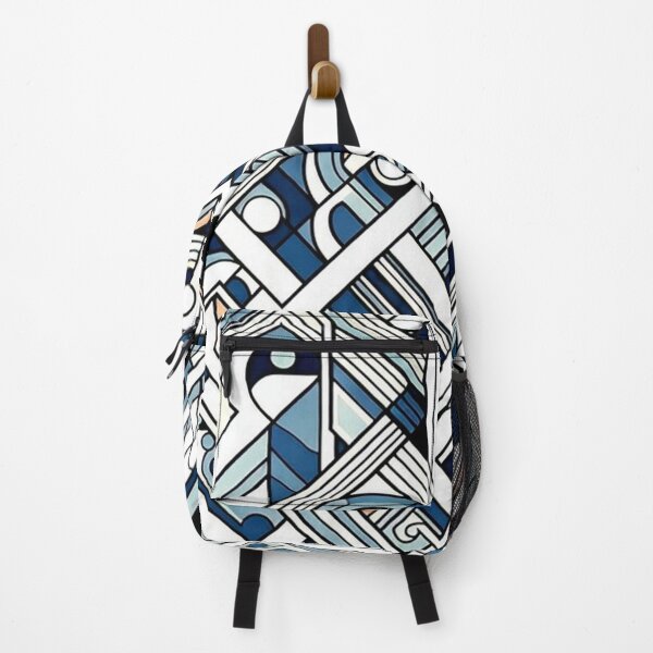 Item preview, Geometric abstraction. Minimalistic style. Blue 2 designed and sold by Cute-Forever.